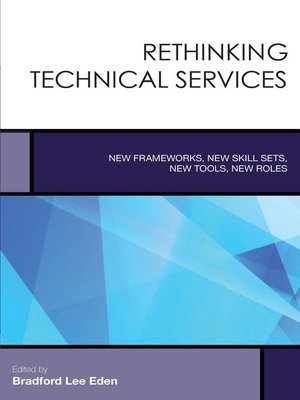 cover image of Rethinking Technical Services